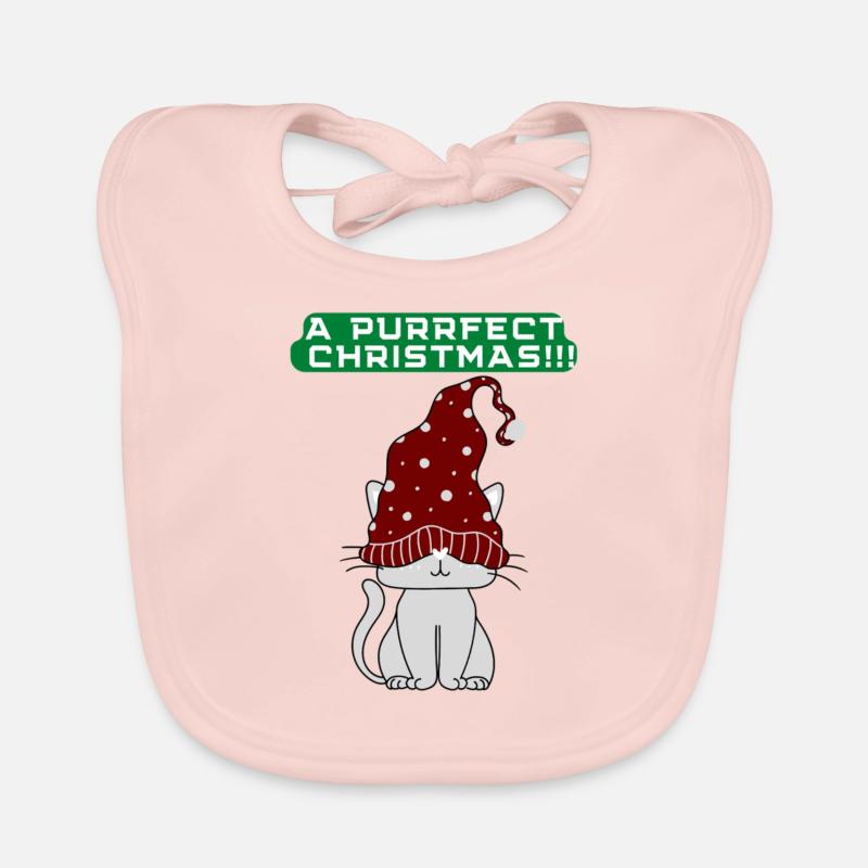 Christmas Tree Approaching Organic Baby Bibs