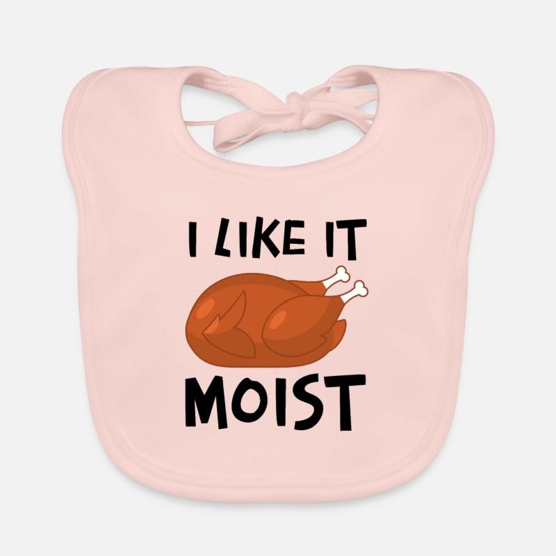 I Like It Moist Organic Baby Bibs