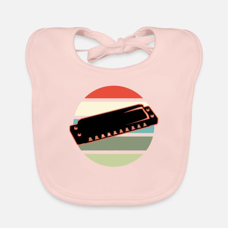 Harmonica Bavoir bio Bébé