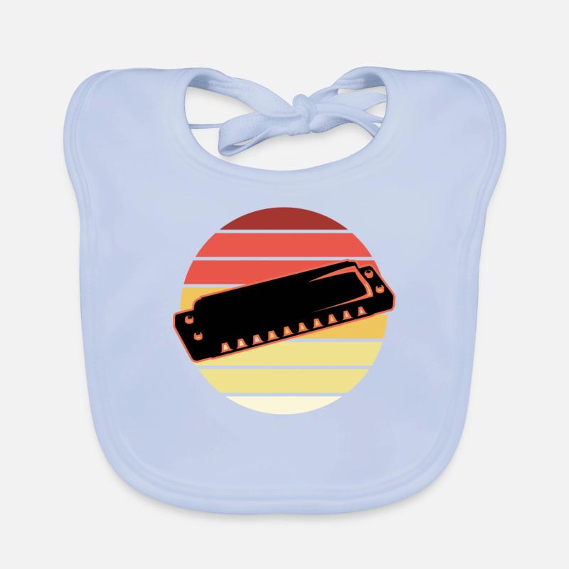 Harmonica Bavoir bio Bébé