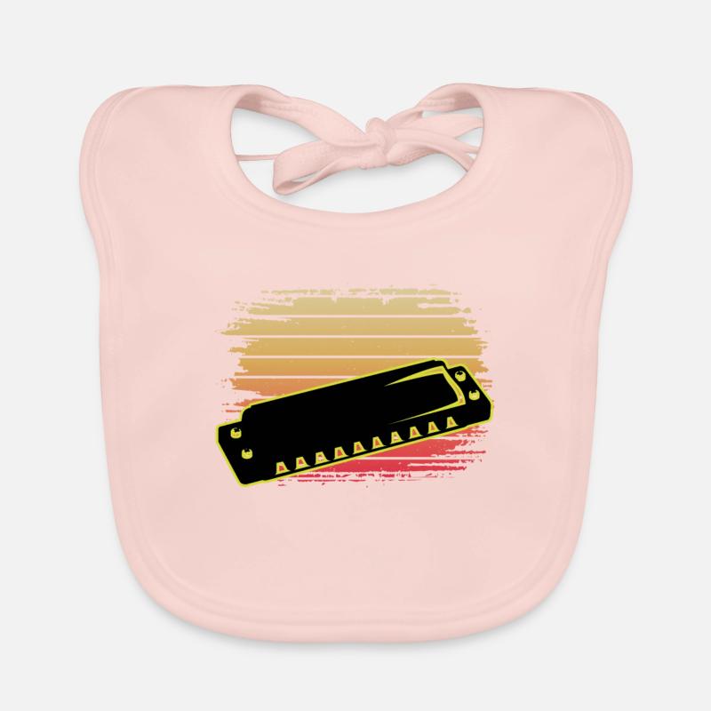 Harmonica Bavoir bio Bébé