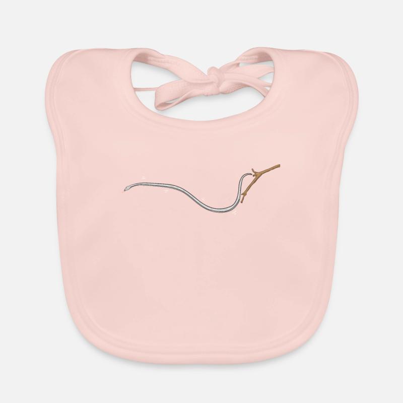 Flying snake Sliding snake Chrysopelea Organic Baby Bibs