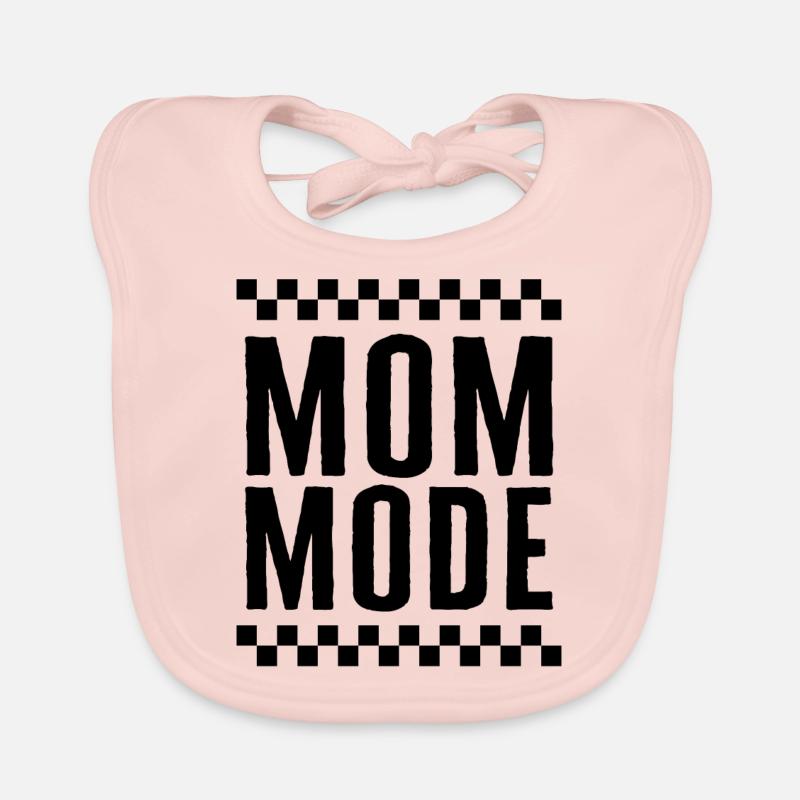 Mutter-Shirt, Mama-Modus Fleiß-Tee, süß neu Baby Bio-Lätzchen