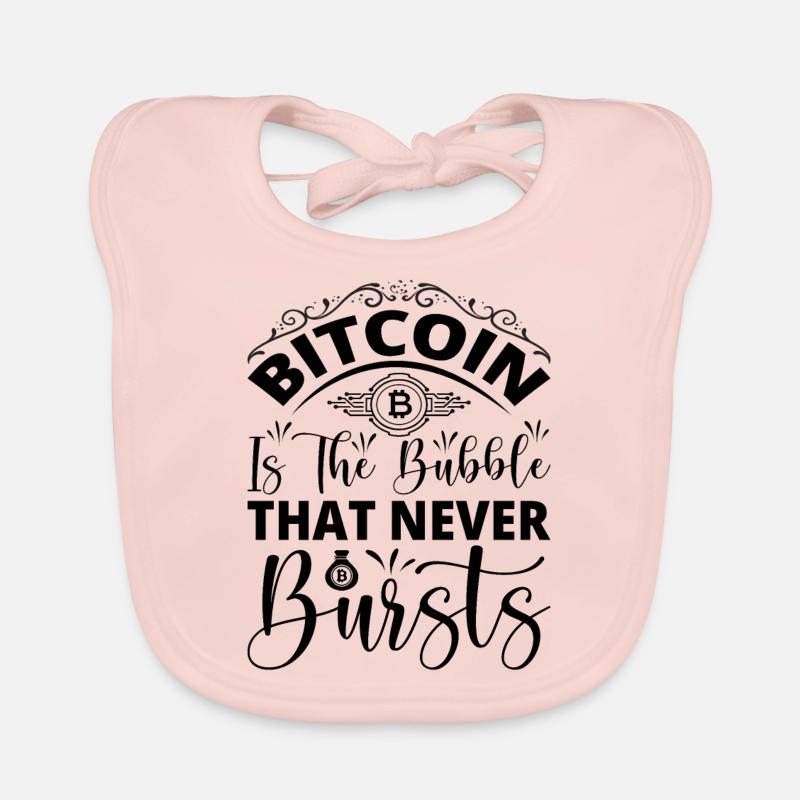 Bitcoin Sprüche Baby Bio-Lätzchen