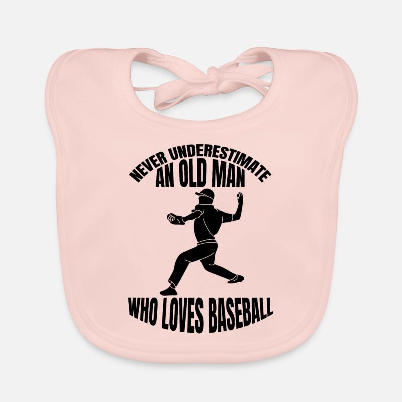 Baseball Gift Baseball Game Baseball Lovers Organic Baby Bibs