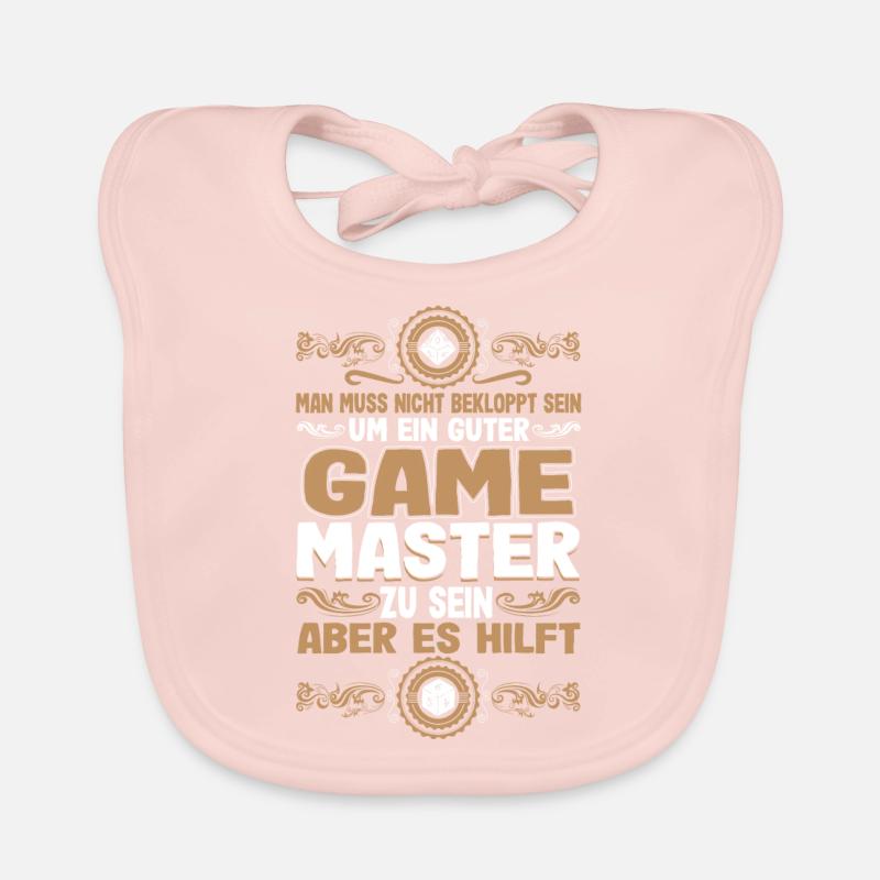 Mann Muss Nicht Bekloppt Sein Game Master Pen And Baby Bio-Lätzchen