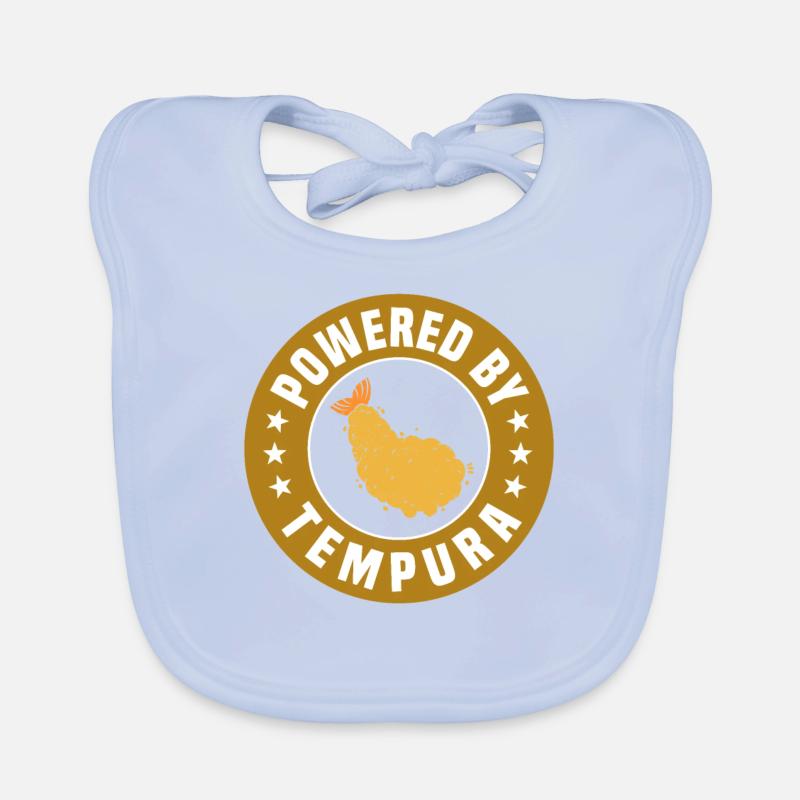 Propulsé par tempura Bavoir bio Bébé