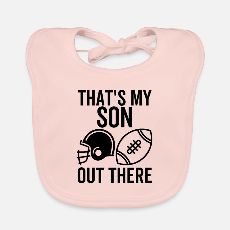 C’est mon fils là-bas Bavoir bio Bébé