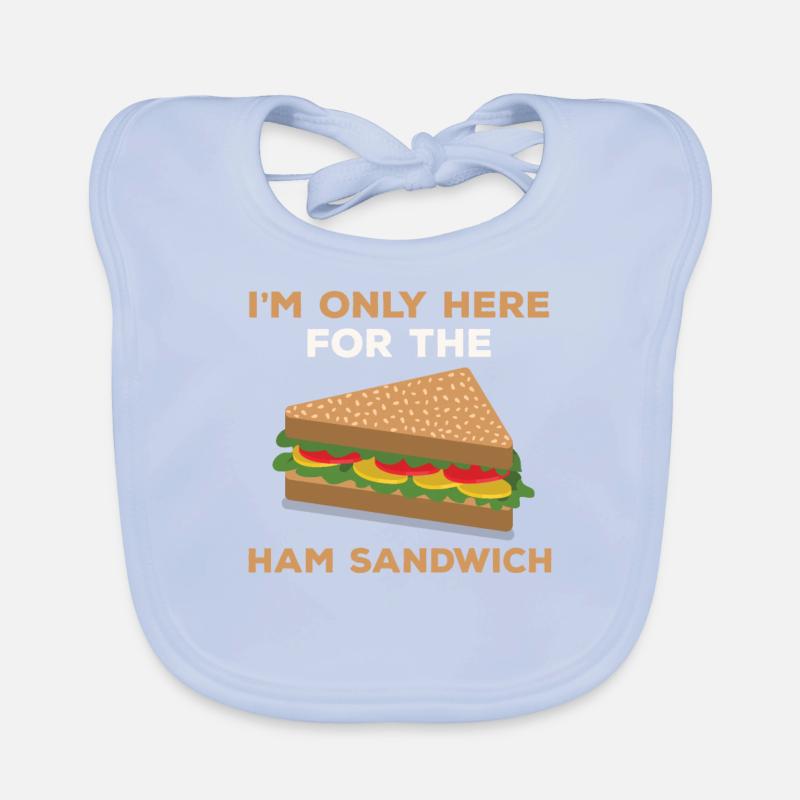 Ham bread Organic Baby Bibs