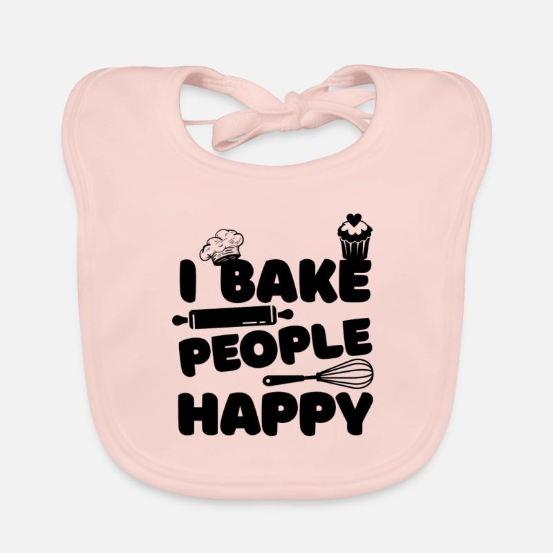 Baker Bakery Pastry Baking Pastry Chef Organic Baby Bibs