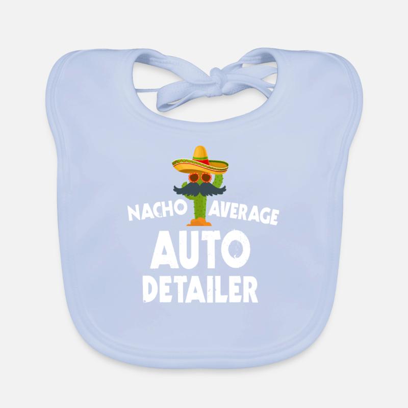 Nacho Average Auto Detailer Baby Bio-Lätzchen