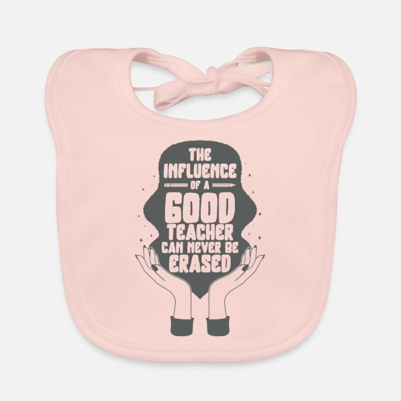 Schulhemd, Einfluss eines guten Lehrers Never Baby Bio-Lätzchen