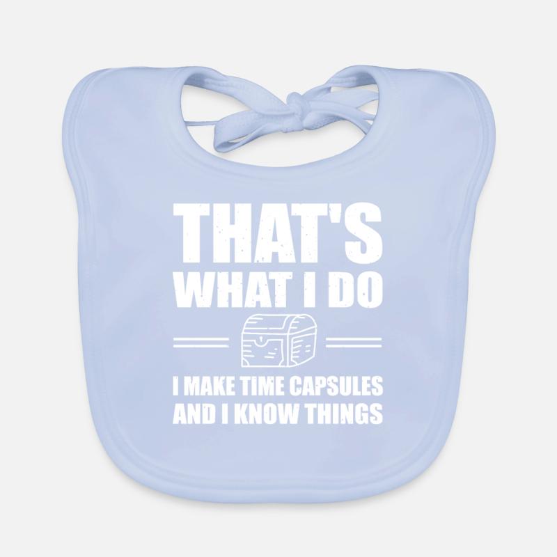 Time capsule Organic Baby Bibs
