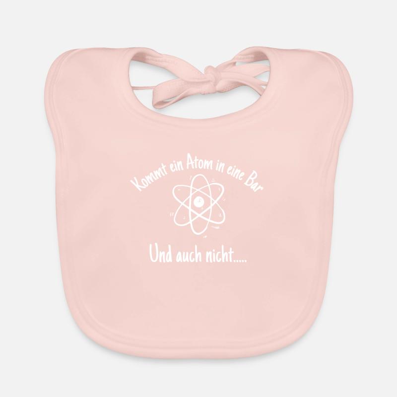 Lustiger Physik Witz Quantenphysik Atom Lehrer Baby Bio-Lätzchen