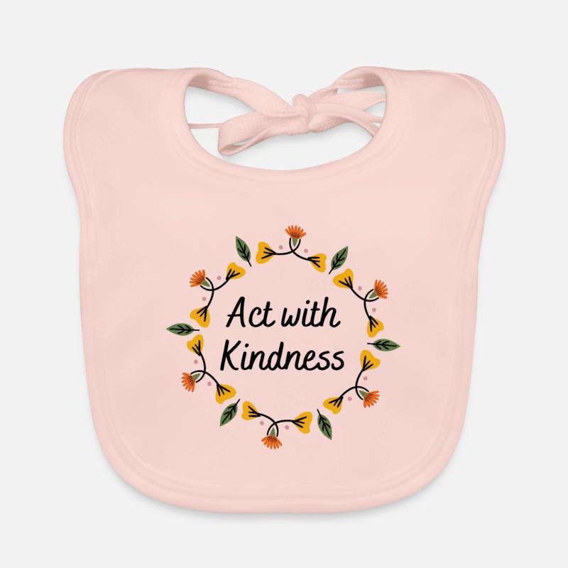 Act with Kindness Organic Baby Bibs