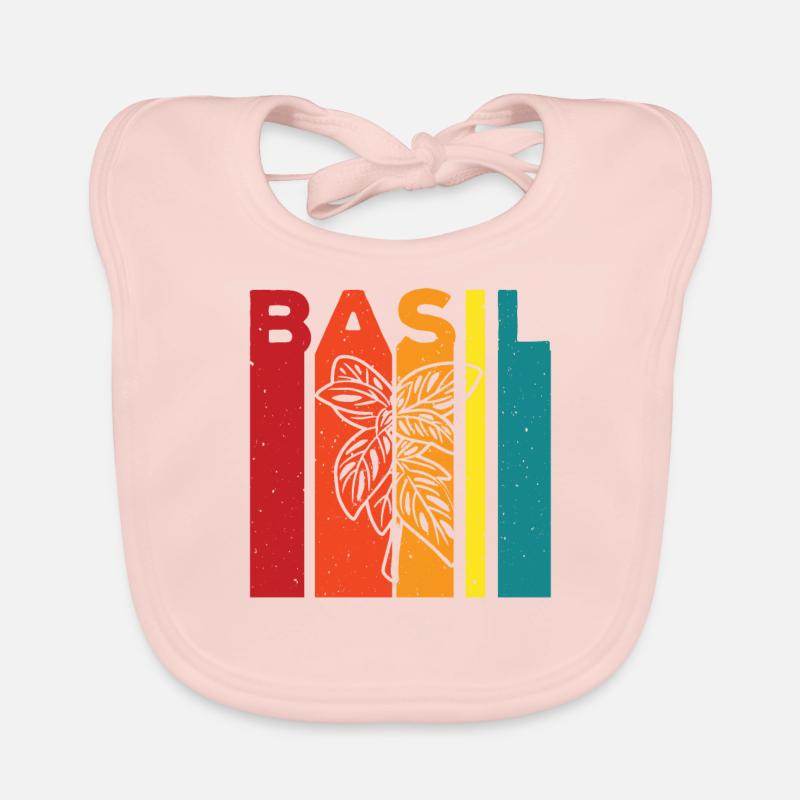 Basil Organic Baby Bibs