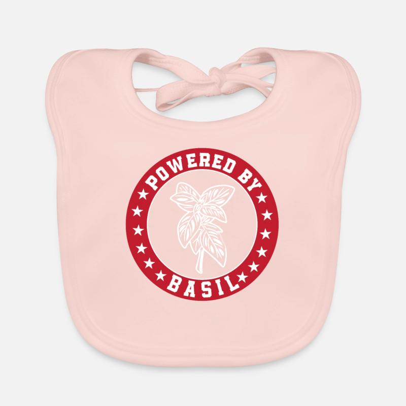 Propulsé par basilic Bavoir bio Bébé