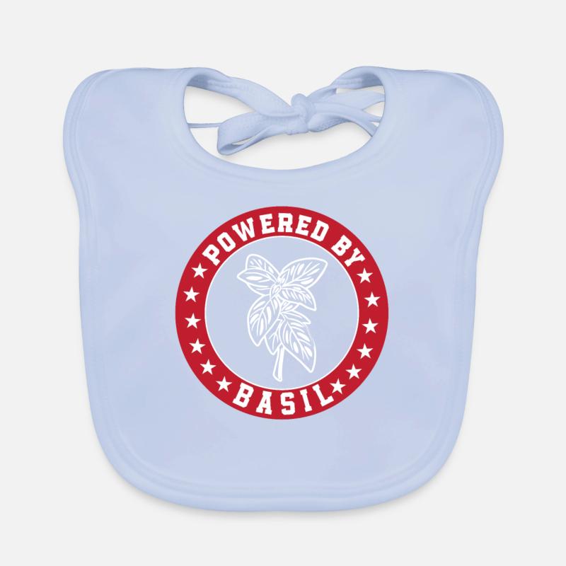 Powered by basil Organic Baby Bibs