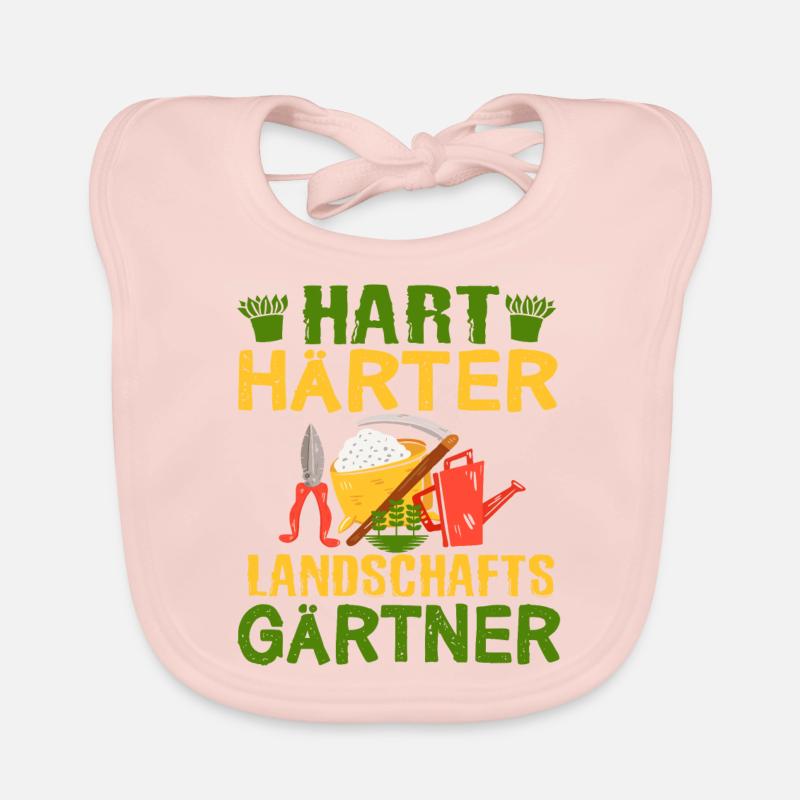 Hart Härter Landschaftsgärtner | Gartenarbeit Baby Bio-Lätzchen