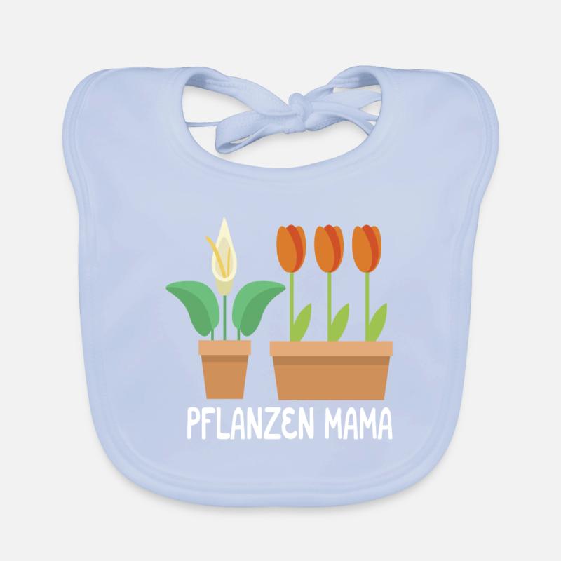 Mutter Gärtnerin Gartenarbeit Pflanzen Mama Blume Baby Bio-Lätzchen