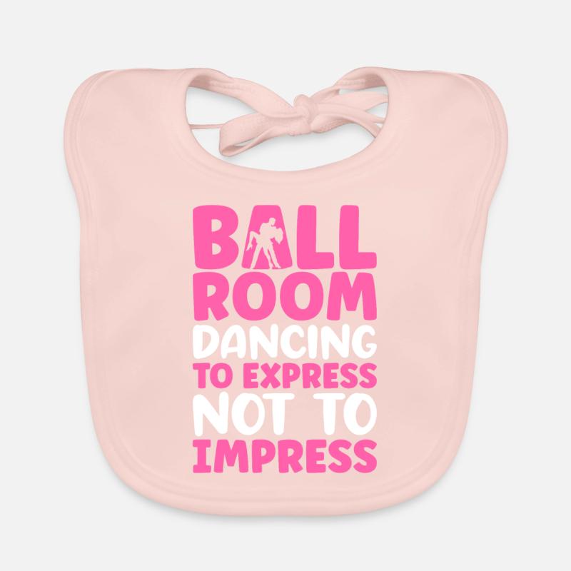 Danser de salon pour exprimer et non impressionner Bavoir bio Bébé