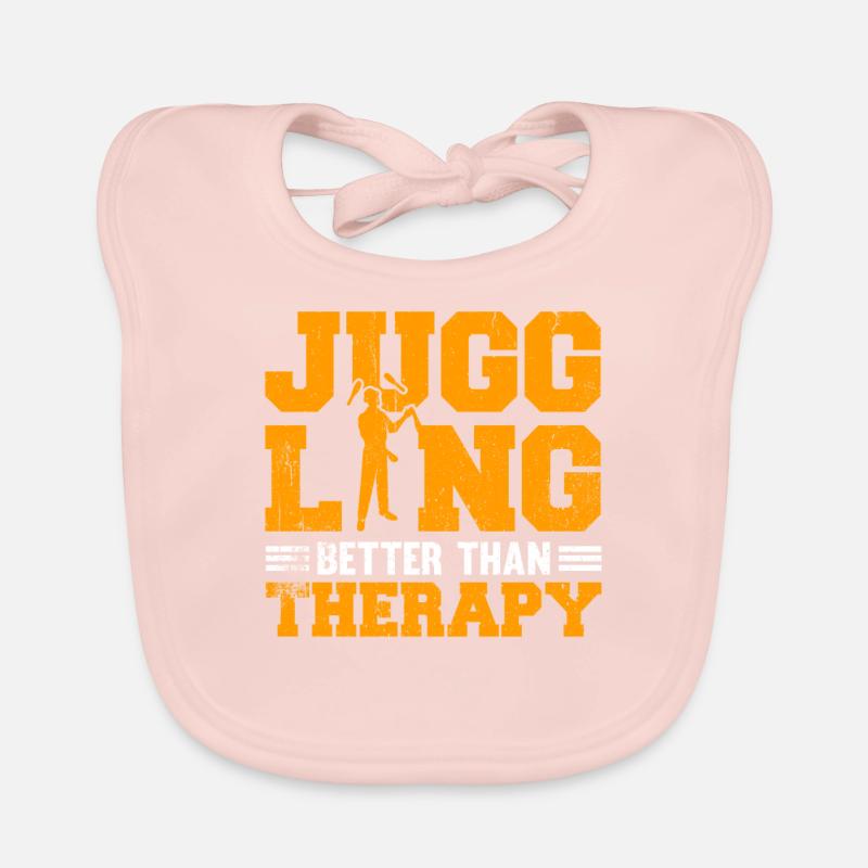 Juggling Better Than Therapy Baby Bio-Lätzchen