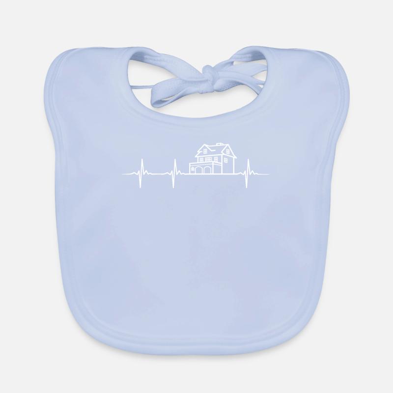 Maison Herzschlag Bavoir bio Bébé