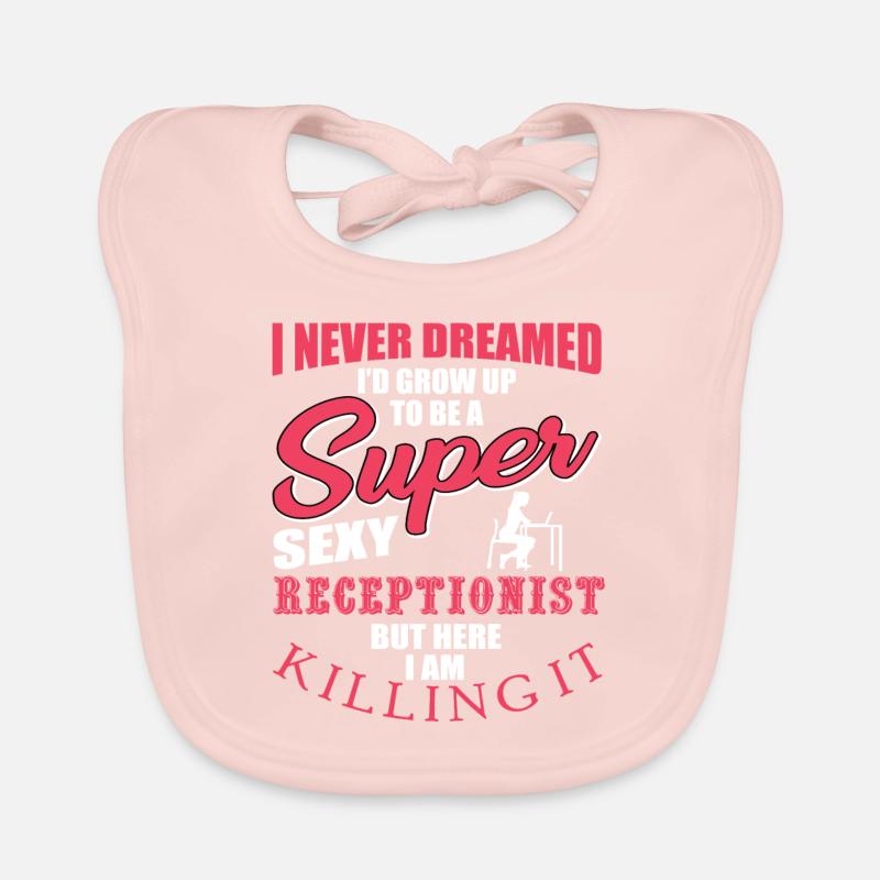 Réceptionniste Bavoir bio Bébé