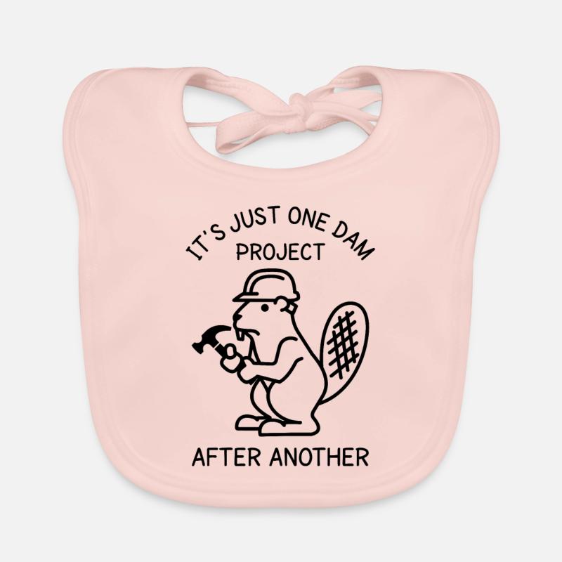 It's Just One Dam Project After Another Baby Bio-Lätzchen