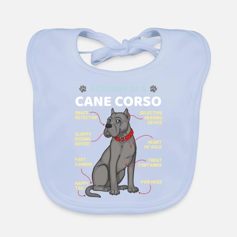 Anatomy Of A Cane Corso Baby Bio-Lätzchen