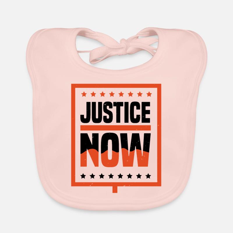 JUSTICE NOW Organic Baby Bibs