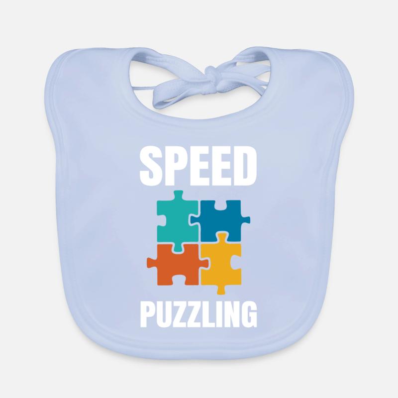 Speed Puzzling Baby Bio-Lätzchen
