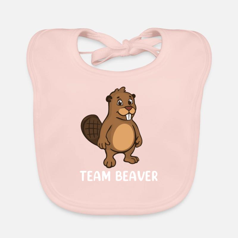 Équipe Castor Bavoir bio Bébé