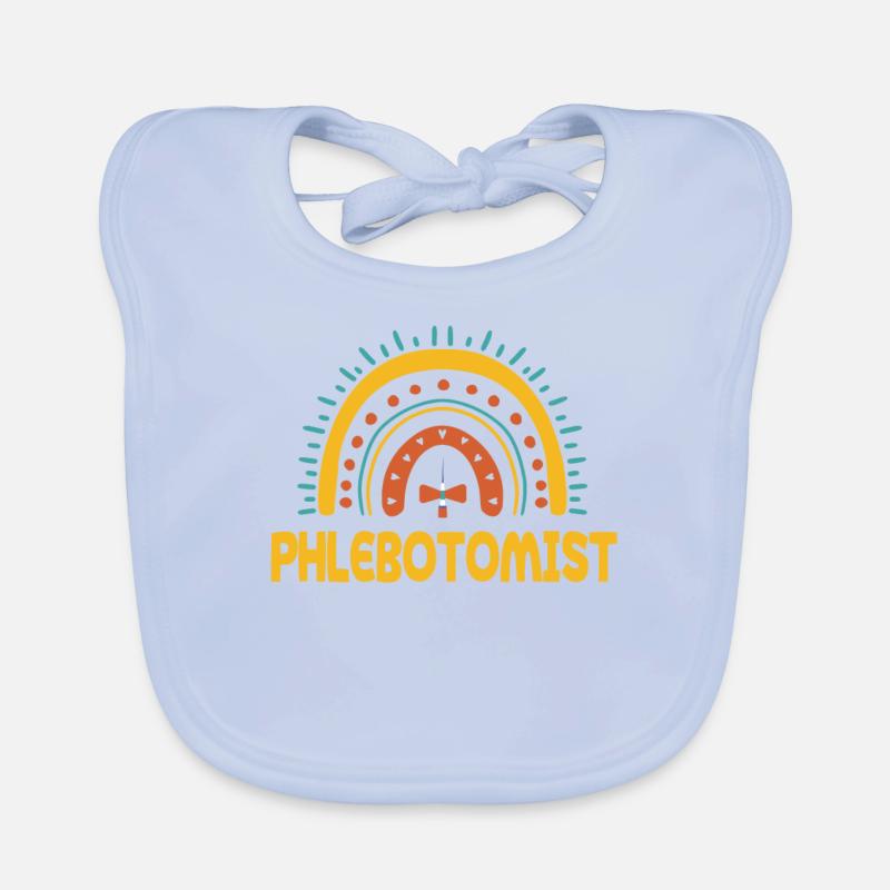 Grand design phlébotomiste Bavoir bio Bébé