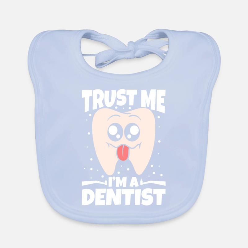 Trust Me I'm A Dentist Baby Bio-Lätzchen
