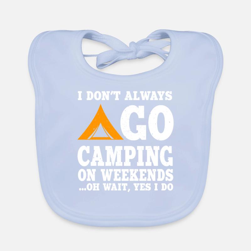 Fun Camping Lovers Cadeau Bavoir bio Bébé