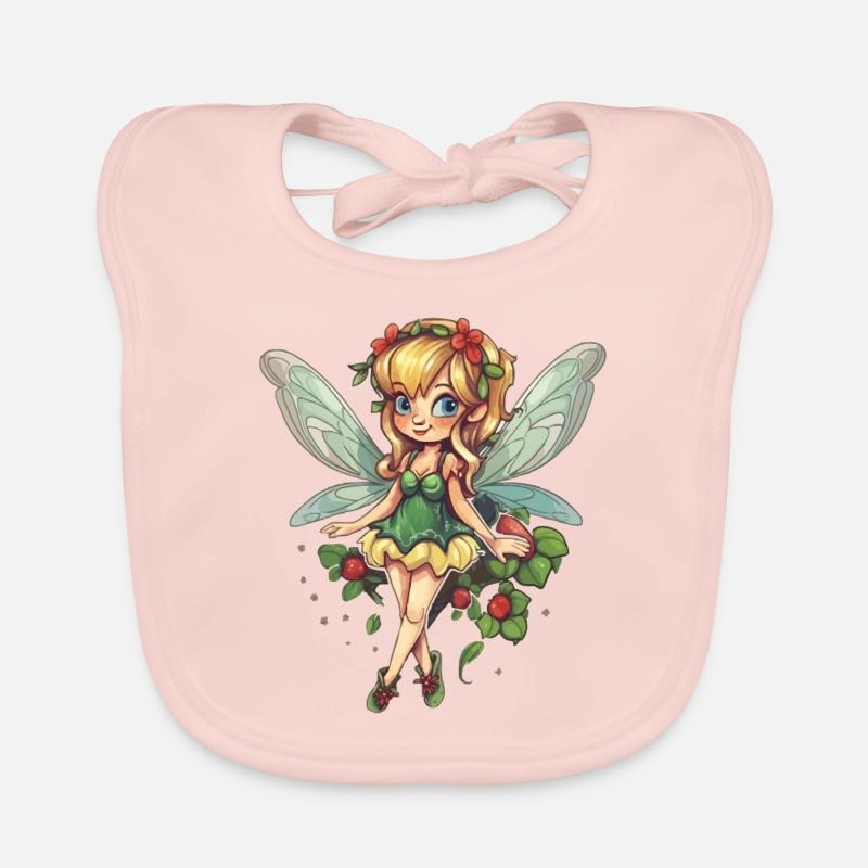 Fee Märchenfigur Magisch Baby Bio-Lätzchen