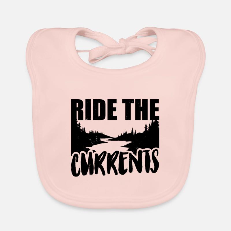 River Rafting Organic Baby Bibs