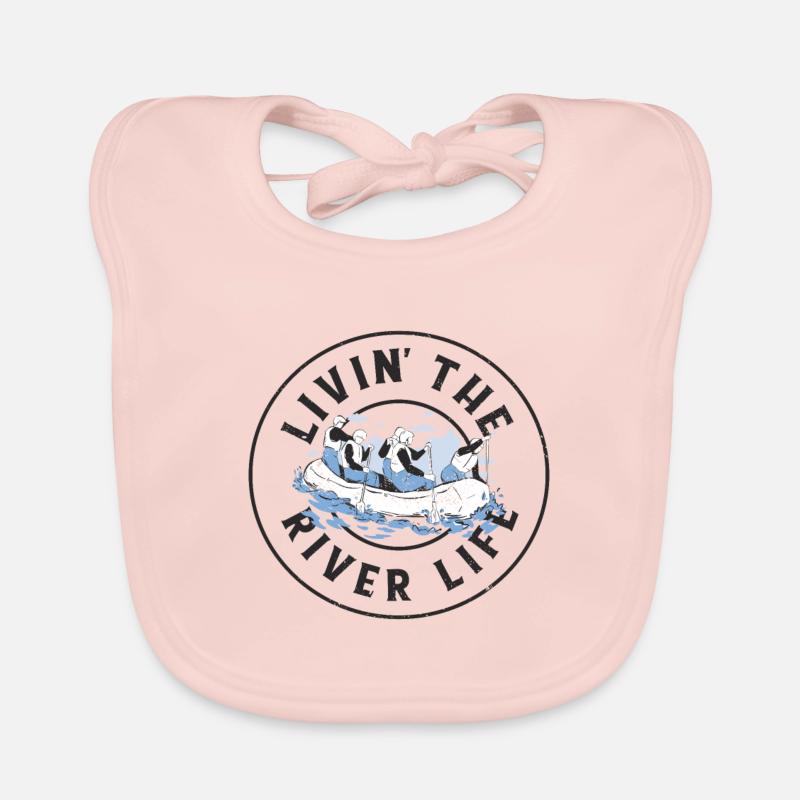 Fluss Rafting Baby Bio-Lätzchen