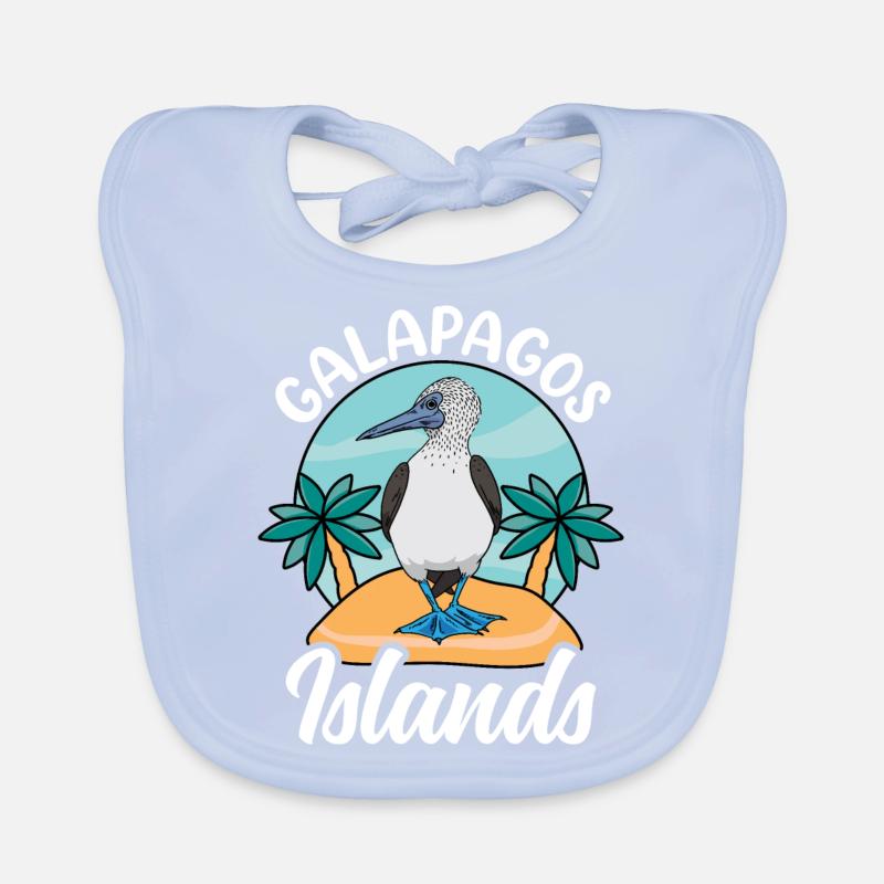 Îles Galapagos Bavoir bio Bébé