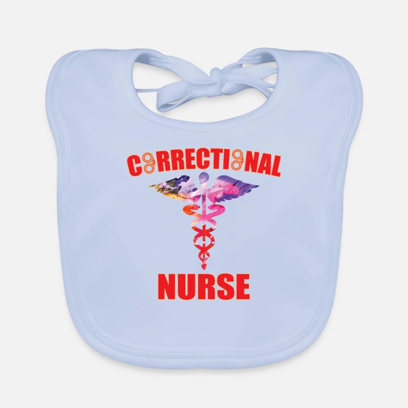 Grande conception d’infirmière correctionnelle Bavoir bio Bébé
