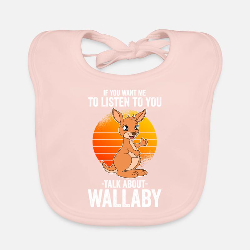 Wallaby Better Than Therapy Organic Baby Bibs