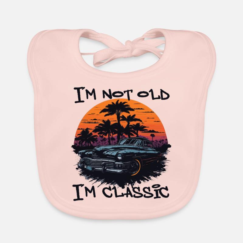 I´m Not Old I´m Classic Baby Bio-Lätzchen