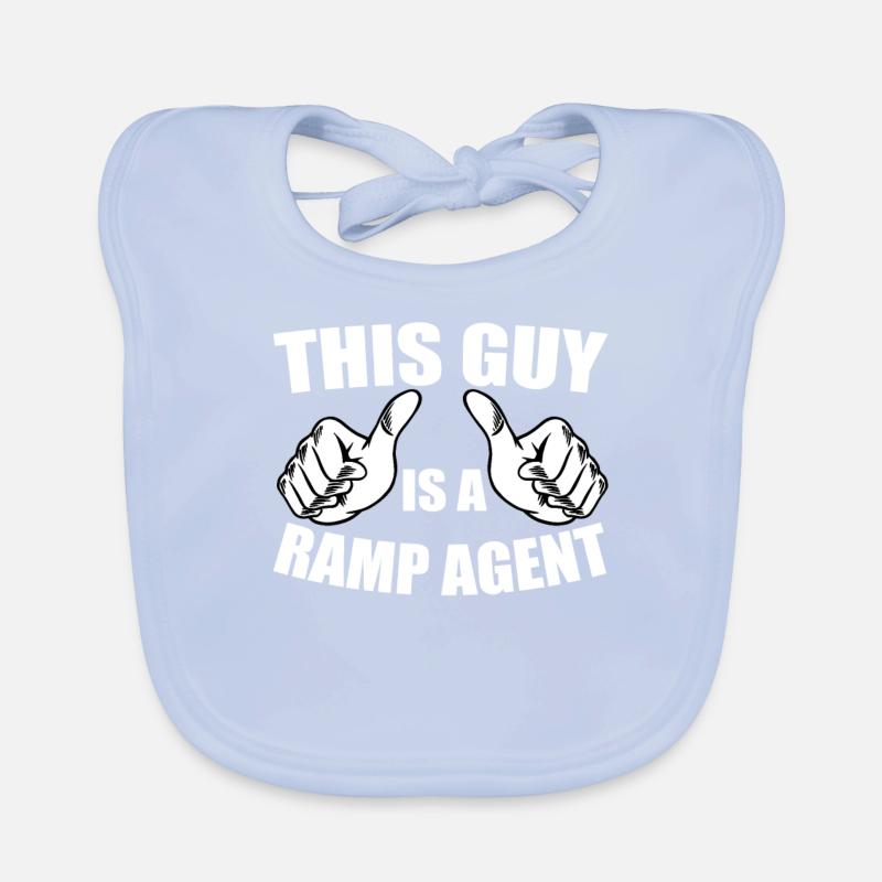 Ce type est un agent de rampe Bavoir bio Bébé