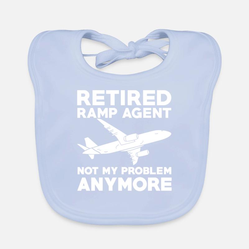 Agent de rampe à la retraite n’est plus mon problème Bavoir bio Bébé