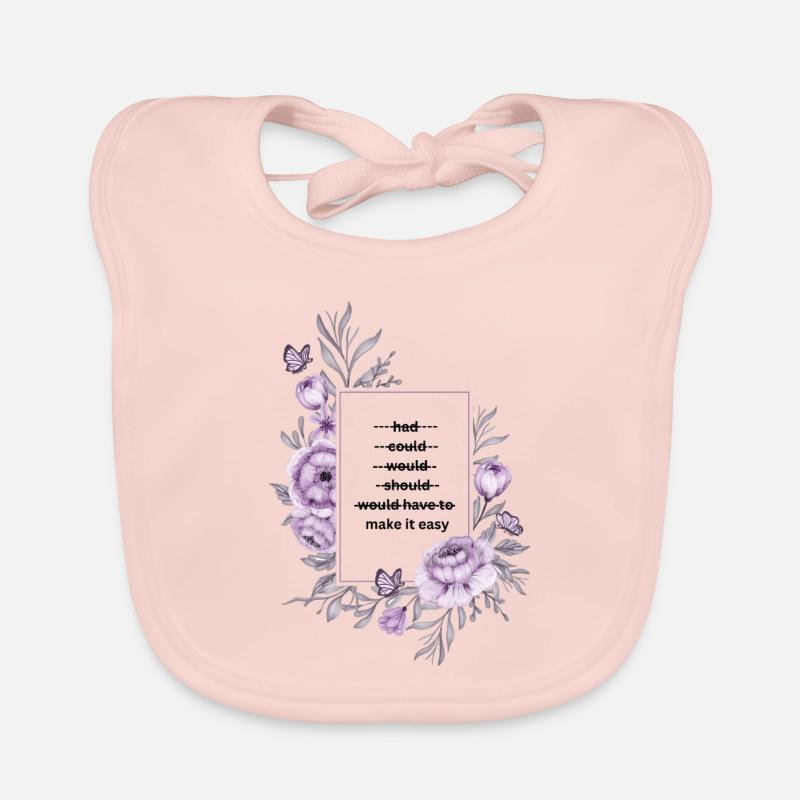 Design moderne Bavoir bio Bébé