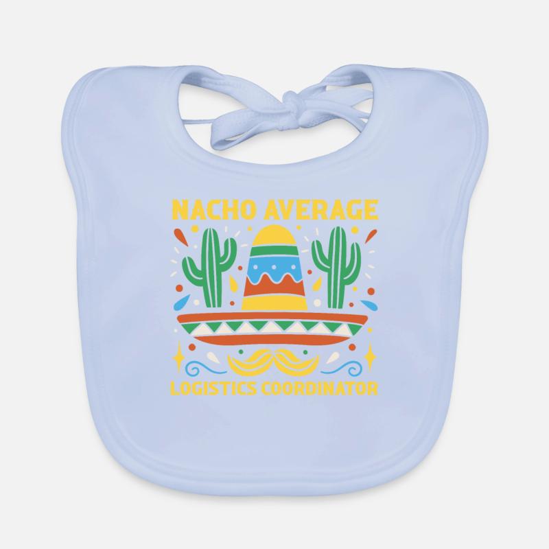 Coordinateur logistique Nacho Average Cinco De Mayo Bavoir bio Bébé