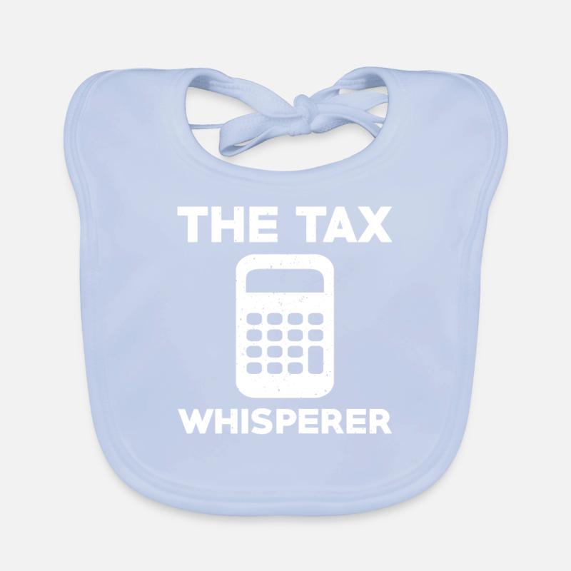 Comptable - The Tax Whisperer Bavoir bio Bébé