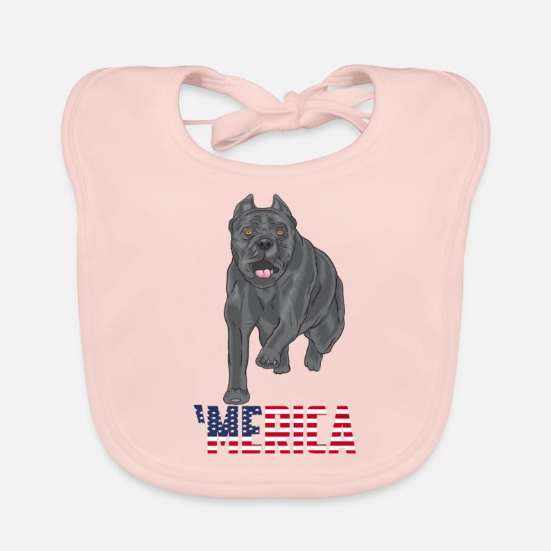 Cane Corso Merica Bavoir bio Bébé