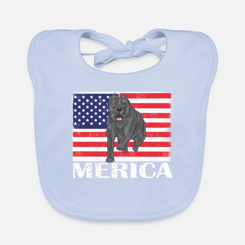 Cane Corso Merica Bavoir bio Bébé